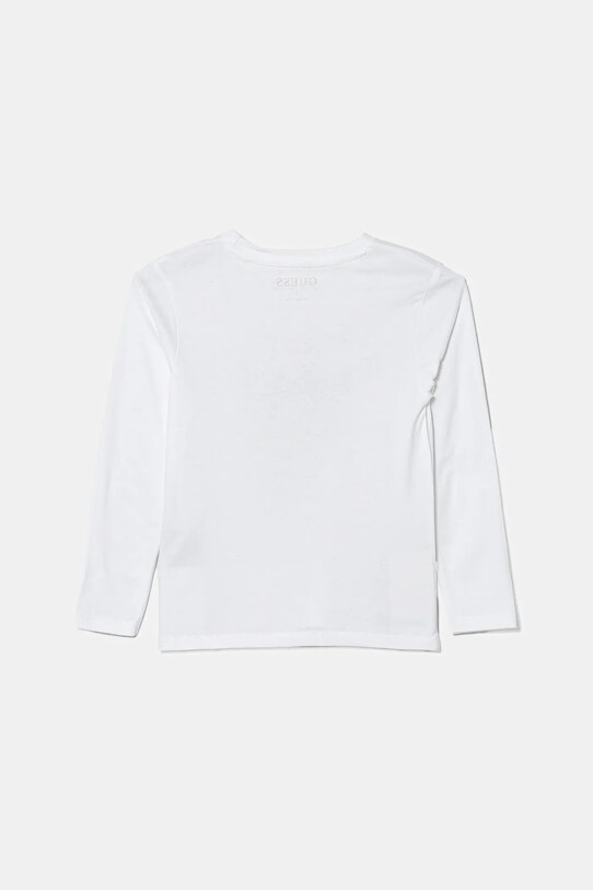 Guess gyerek pamut hosszú ujjú felső N5YI03.K8HM4.9BYA fehér AW25