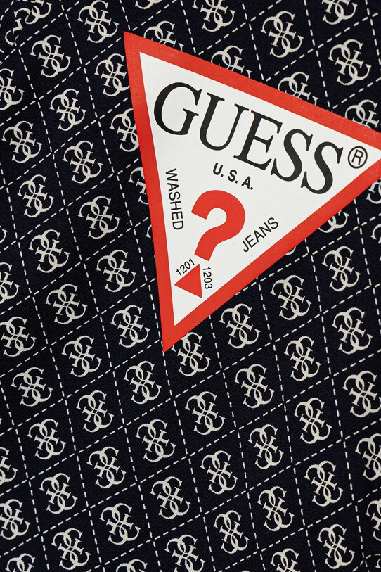 Fiú Guess gyerek pamut hosszú ujjú felső N5YI09.K8HM4.9BYA kék