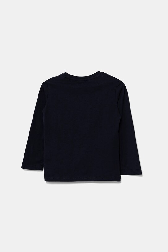 Guess longsleeve din bumbac pentru copii N5YI23.K8HM4.9BYA bleumarin AW25
