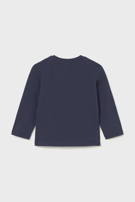 Mayoral longsleeve bawełniany 108.3D.Baby.9BYA granatowy AW25