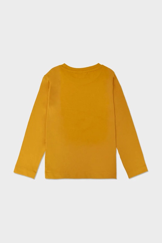 Chłopiec Mayoral longsleeve bawełniany 173.5C.Mini.9BYA żółty