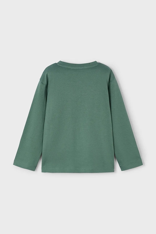Chłopiec Mayoral longsleeve bawełniany 173.5C.Mini.9BYA zielony