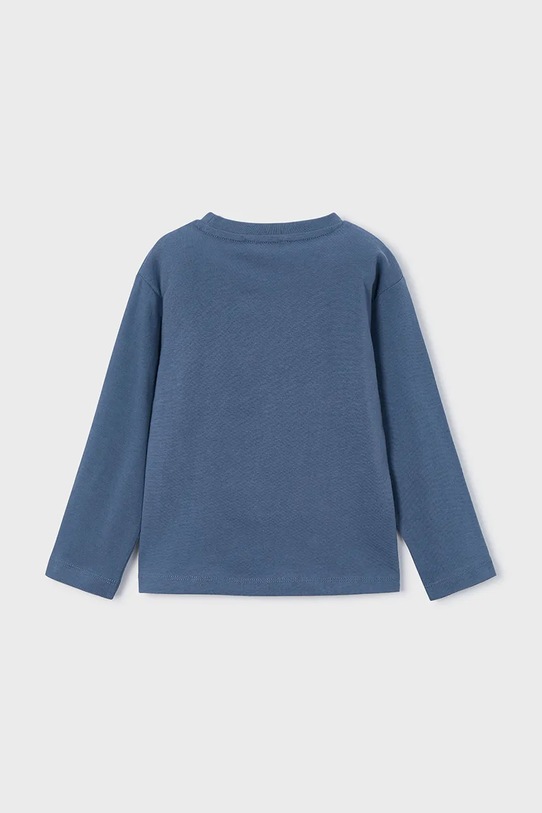 Chłopiec Mayoral longsleeve bawełniany 173.5C.Mini.9BYA niebieski