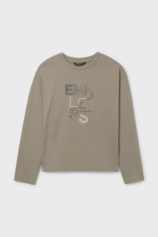 Mayoral longsleeve okrągły beżowy 842.7E.Junior.9BYA