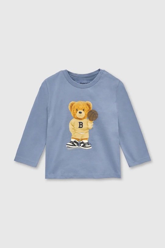Mayoral longsleeve niemowlęcy 2058.3A.Baby.9BYA niebieski AW25