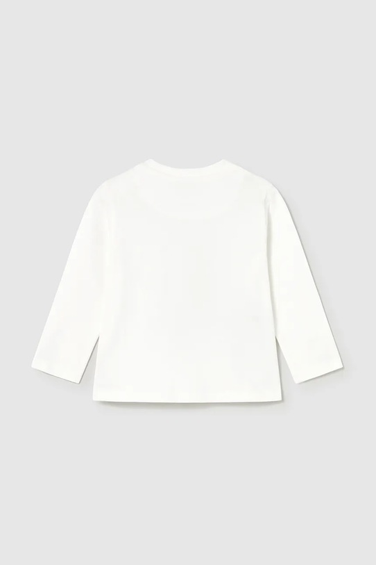 Chłopiec Mayoral longsleeve bawełniany 2065.3C.Baby.9BYA biały