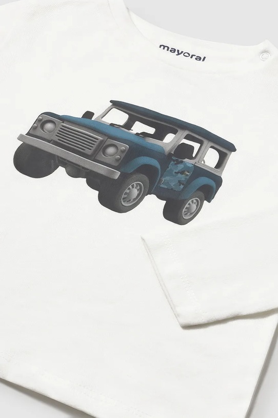 Момче Памучна блуза с дълги ръкави Mayoral 2066.3C.Baby.9BYA бежов