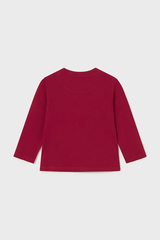 Памучна блуза с дълги ръкави Mayoral 2066.3C.Baby.9BYA червен AW25