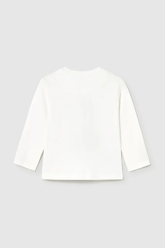 Băieți Mayoral longsleeve din bumbac pentru copii 2070.3E.Baby.9BYA albastru