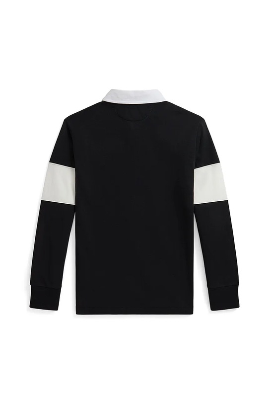 Polo Ralph Lauren longsleeve bawełniany dziecięcy 323P01531002 czarny AW25