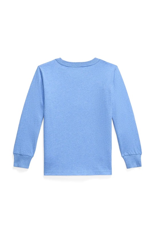 Παιδικό βαμβακερό μακρυμάνικο Polo Ralph Lauren 322854677096 μπλε AW25