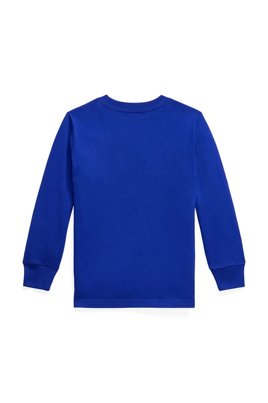 CHLAPEC Dětské bavlněné tričko s dlouhým rukávem Polo Ralph Lauren 322854677098 modrá
