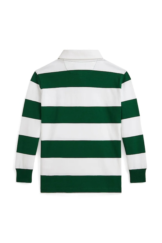Detská bavlnená košeľa s dlhým rukávom Polo Ralph Lauren 322882614008 biela AW25