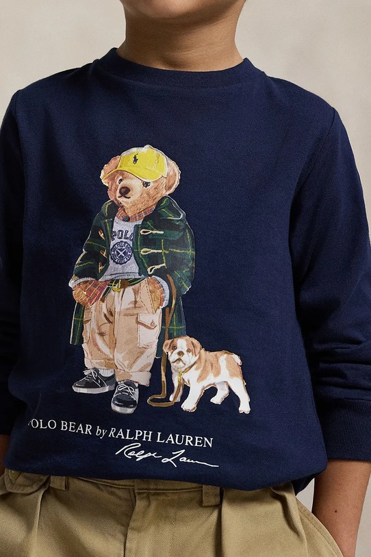 Παιδικό μακρυμάνικο Polo Ralph Lauren 322981177001 σκούρο μπλε