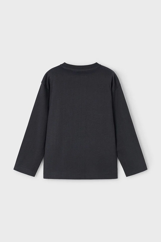Chłopiec Mayoral longsleeve bawełniany 4080.5B.Mini.9BYA czarny