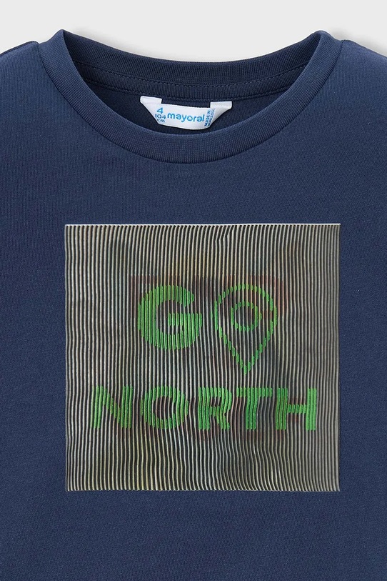 Mayoral longsleeve din bumbac albastru 4081.5C.Mini.9BYA