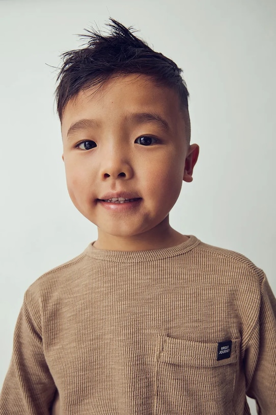 Mayoral longsleeve 4082.5C.Mini.9BYA brązowy