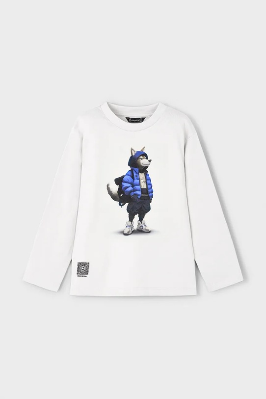 Mayoral longsleeve 4083.5C.Mini.9BYA beżowy AW25