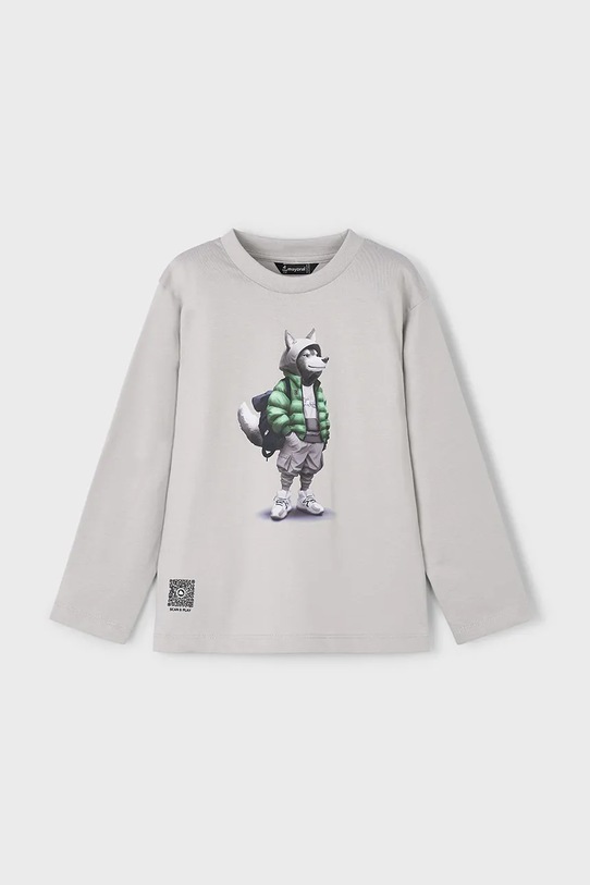 Mayoral longsleeve 4083.5C.Mini.9BYA szary AW25