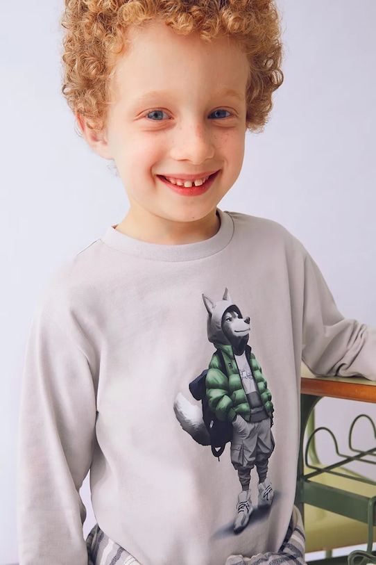 Mayoral longsleeve 4083.5C.Mini.9BYA gri