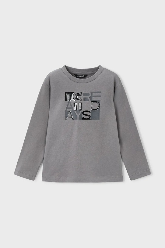 Mayoral longsleeve in cotone bambino/a cotone grigio 4095.5H.Mini.9BYA