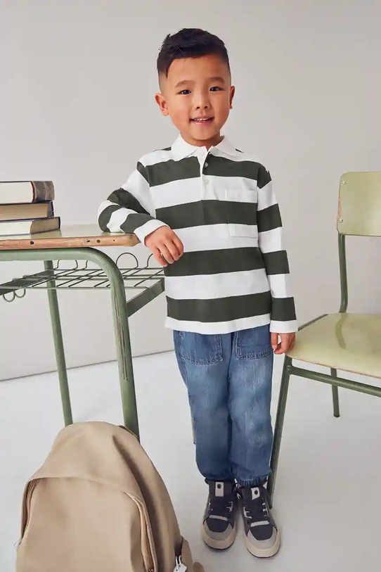 Mayoral longsleeve bawełniany dziecięcy 4119.5A.Mini.9BYA