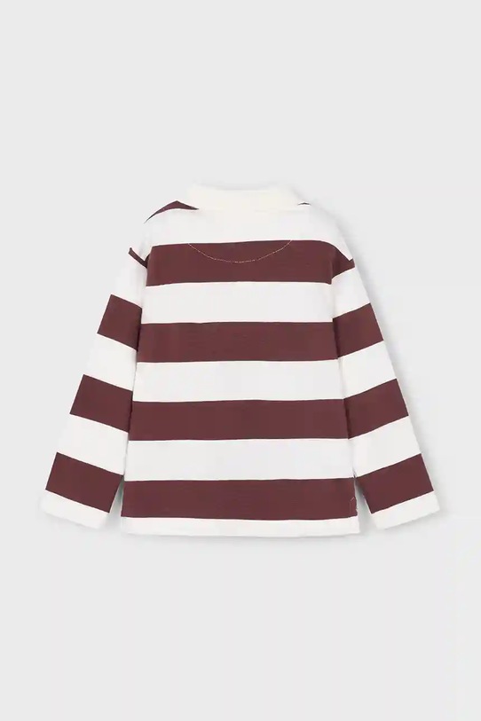 Chłopiec Mayoral longsleeve bawełniany dziecięcy 4119.5A.Mini.9BYA czerwony