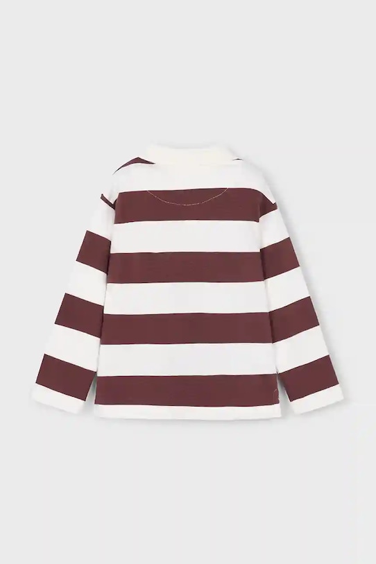 Băieți Mayoral longsleeve din bumbac pentru copii 4119.5A.Mini.9BYA rosu