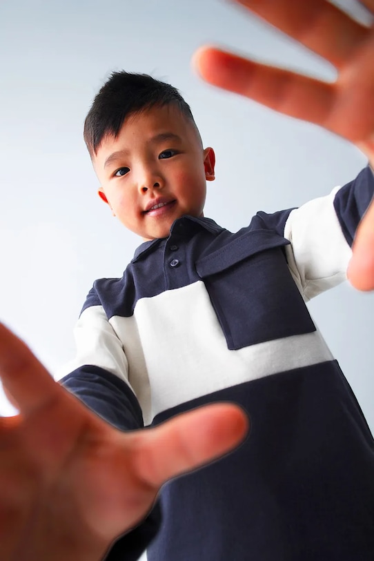 Mayoral longsleeve din bumbac 4121.5F.Mini.9BYA bleumarin