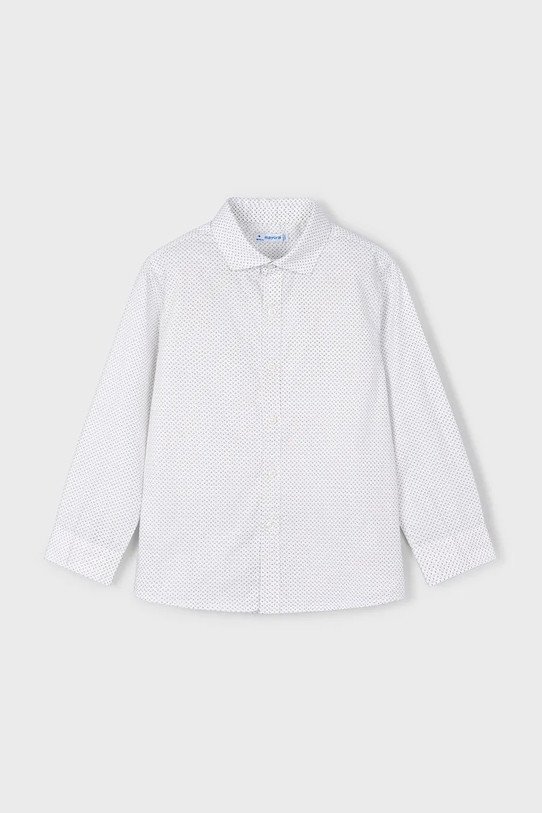 Mayoral koszula okrągły biały 4129.5H.Mini.9BYA