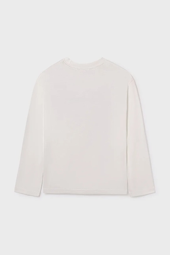 Chłopiec Mayoral longsleeve bawełniany 7003.7A.Junior.9BYA beżowy