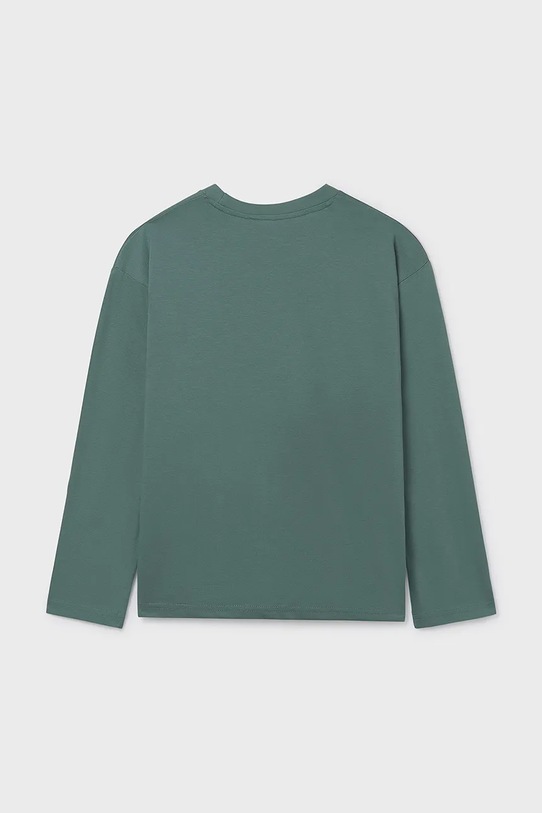 Mayoral longsleeve din bumbac 7003.7A.Junior.9BYA verde AW25