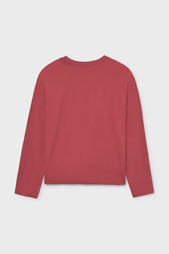 Chłopiec Mayoral longsleeve bawełniany 7003.7A.Junior.9BYA czerwony