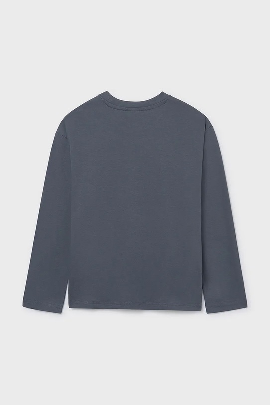 Mayoral top a maniche lunghe in cotone 7003.7A.Junior.9BYA blu AW25