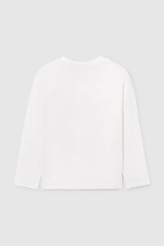 Mayoral longsleeve din bumbac 7005.7A.Junior.9BYA bej AW25