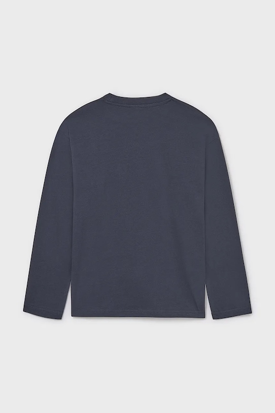 Băieți Mayoral longsleeve din bumbac 7009.7C.Junior.9BYA albastru