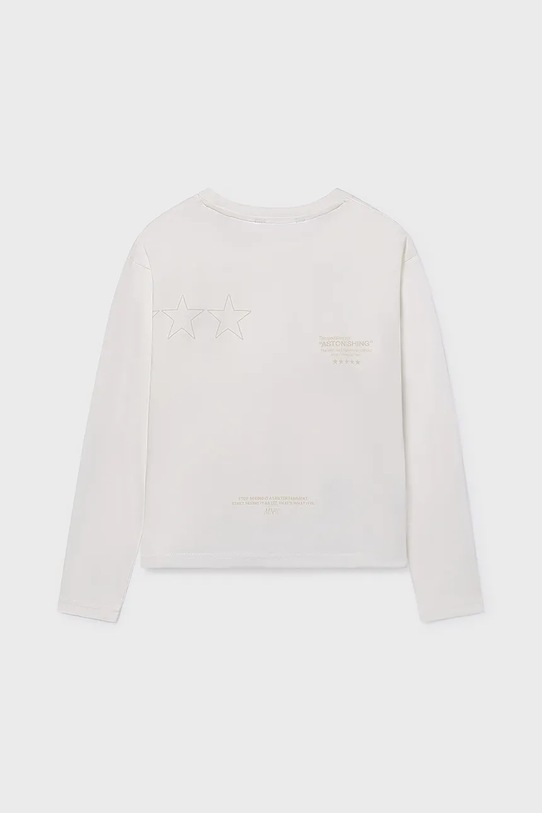 Mayoral longsleeve din bumbac 7014.7F.Junior.9BYA bej AW25