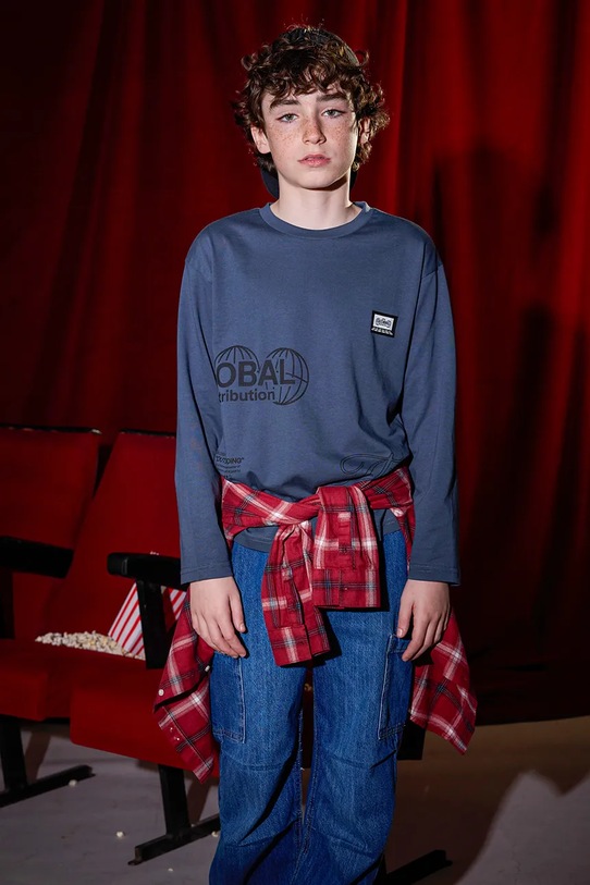 Mayoral longsleeve bawełniany 7014.7F.Junior.9BYA