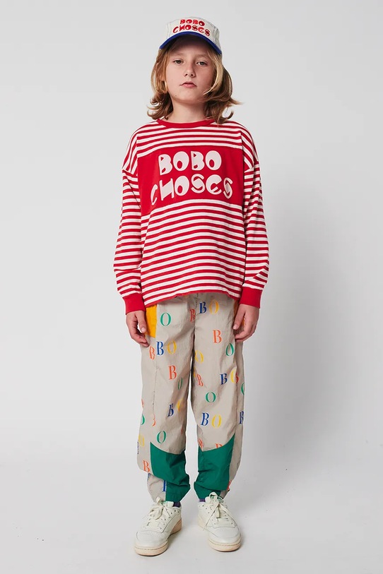 Bobo Choses longsleeve bawełniany dziecięcy 225AC135