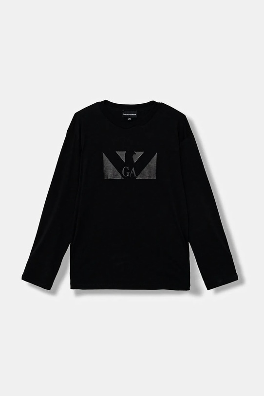 BIMBO Emporio Armani longsleeve in cotone bambino/a pacco da 2 EB000726.AF16162 blu navy