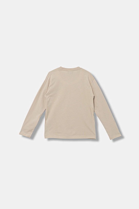 Băieți Emporio Armani longsleeve din bumbac pentru copii 2-pack EB000726.AF16162 bej