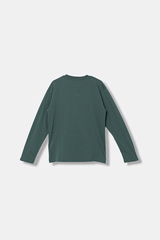 Emporio Armani longsleeve din bumbac pentru copii 2-pack bej EB000726.AF16162