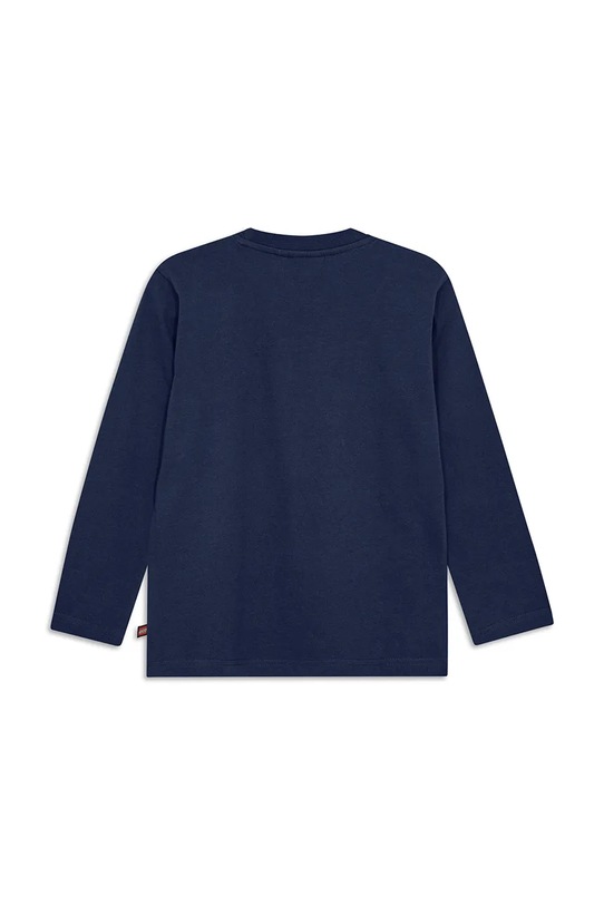 Lego longsleeve bawełniany dziecięcy LWTAFFY 607 11010888 granatowy AW25