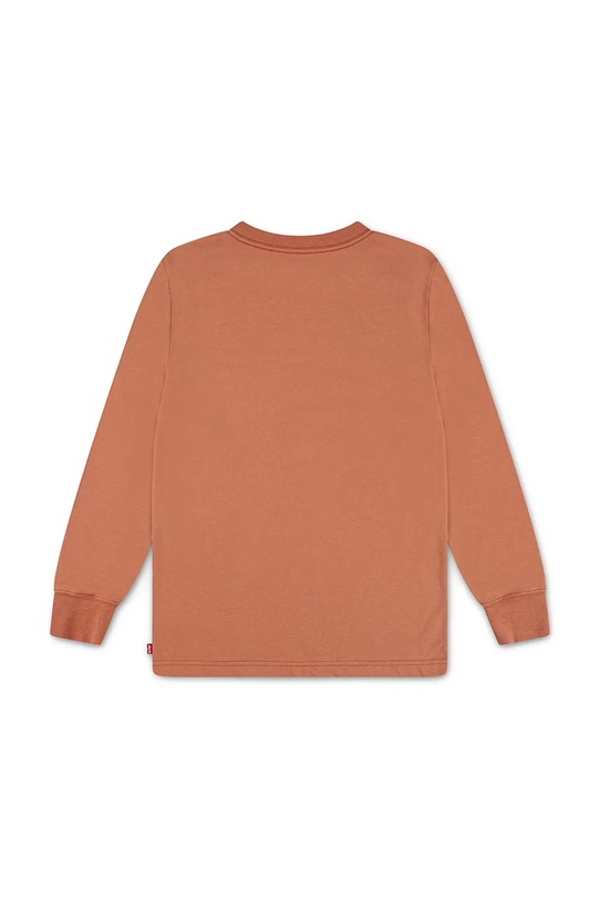 Levi's longsleeve copii LS GRAPHIC TEE SHIRT 8EC706.B portocaliu AW25