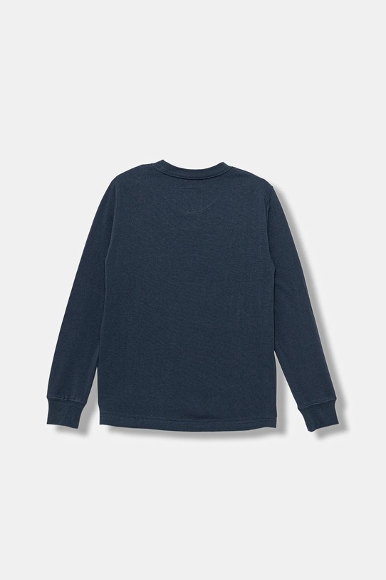 Levi's longsleeve din bumbac pentru copii COLLEGIATE LS TEE 9EP410 bleumarin AW25