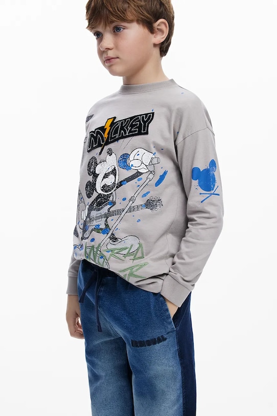 Детска блуза с дълги ръкави Desigual 25WBTK13