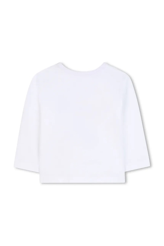 Παιδικό βαμβακερό μακρυμάνικο Karl Lagerfeld Z30969 λευκό AW25
