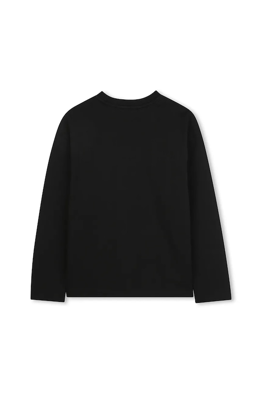 Marc Jacobs longsleeve bawełniany dziecięcy W60619.114.150 czarny AW25