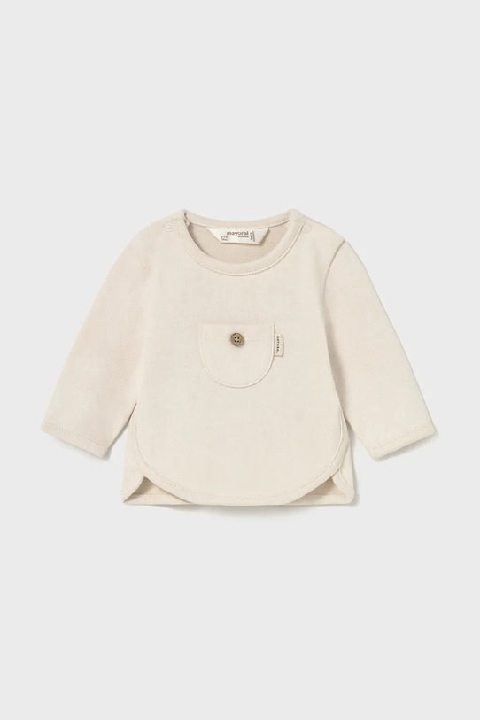 Mayoral Newborn longsleeve okrągły beżowy 2057.1P.Newborn.9BYA