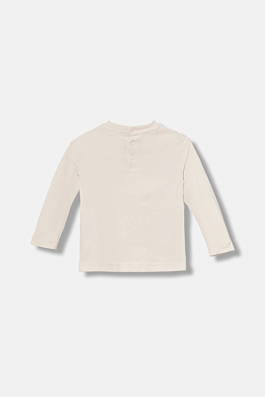 Guess longsleeve bawełniany niemowlęcy I5BI01.I3Z14.9BYA beżowy AW25